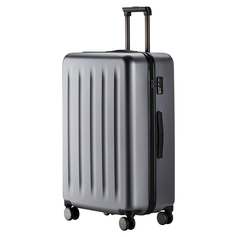 PLUS会员：90分行李箱 20英寸拉杆箱商务可登机旅行箱密码箱子 多瑙河灰色 17