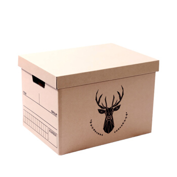 铂芬 日式收纳箱收纳盒（麋鹿） 13.65元（需买3件，需用券）