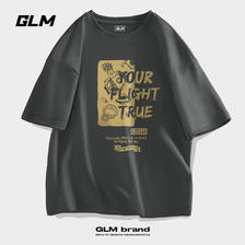 plus会员、需领券：GLM 短袖t恤潮搭纯棉 多色可选 买3件 77.95元（合25.98元/件