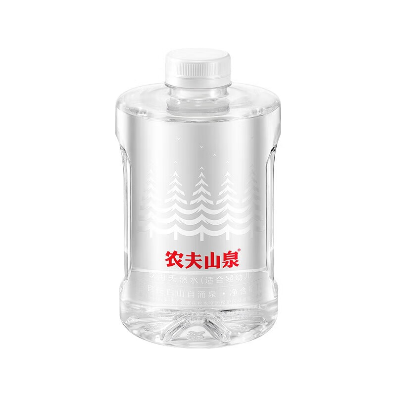 农夫山泉 NONGFU SPRING 饮用天然水 1L*12瓶 61元
