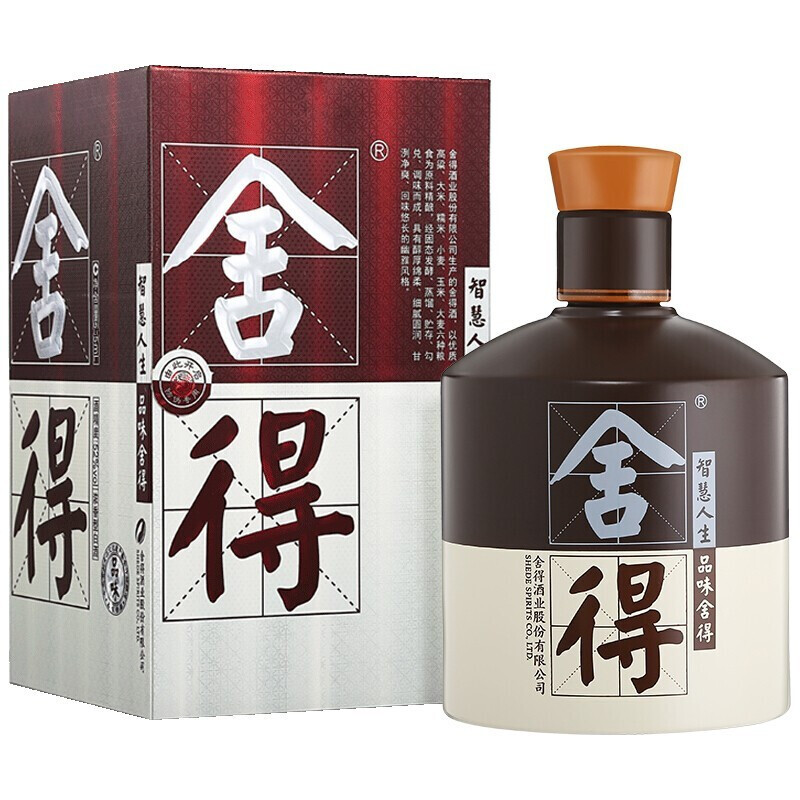 舍得 品味舍得 52%vol 浓香型白酒 375ml 单瓶装 339元（需用券）