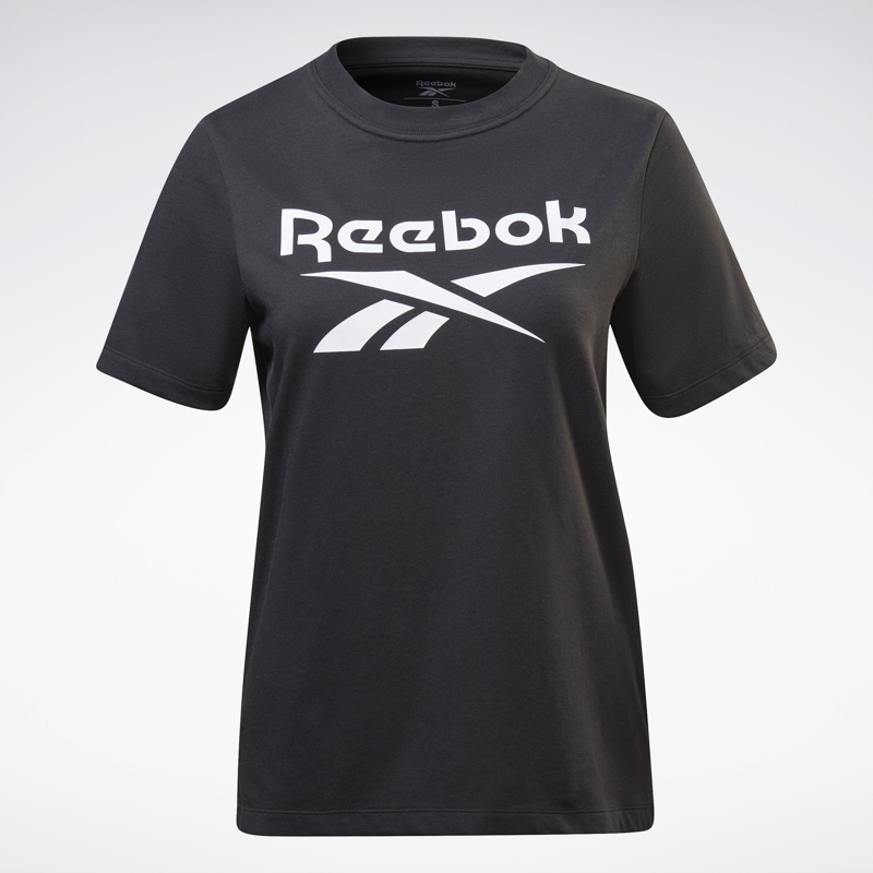 Reebok 锐步 官方2022夏季女子TEE综合训练健身大LOGO短袖T恤HB2271 59元（需用券