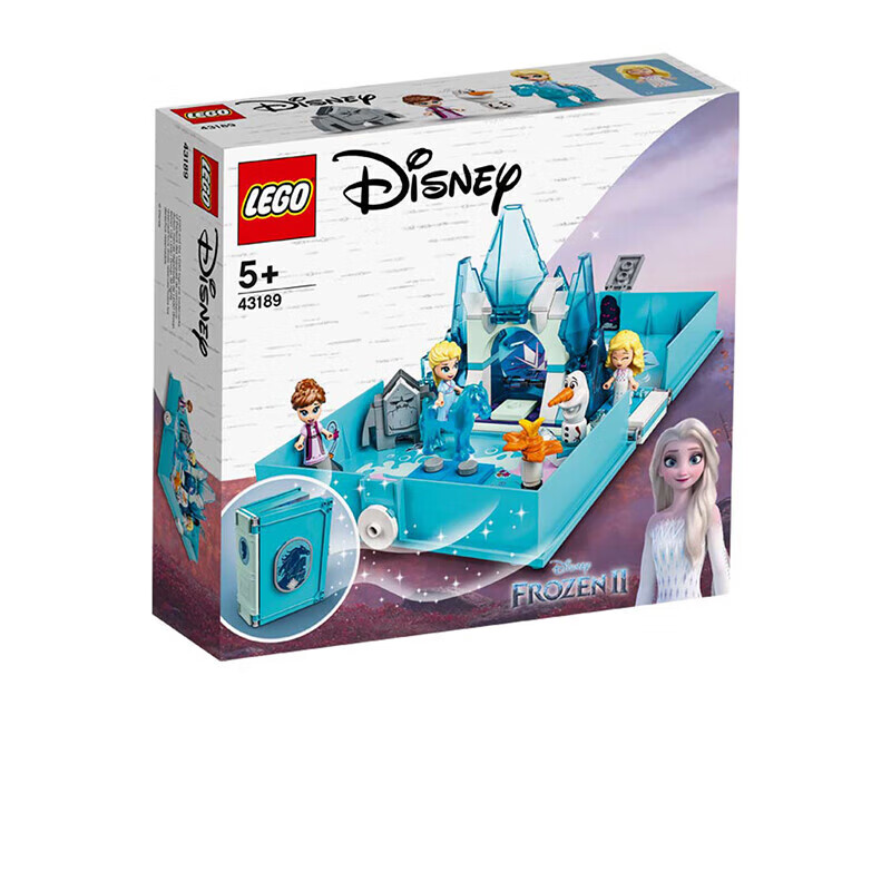 LEGO 乐高 Disney Frozen迪士尼冰雪奇缘系列 43189 艾莎和水精灵诺克的故事书大