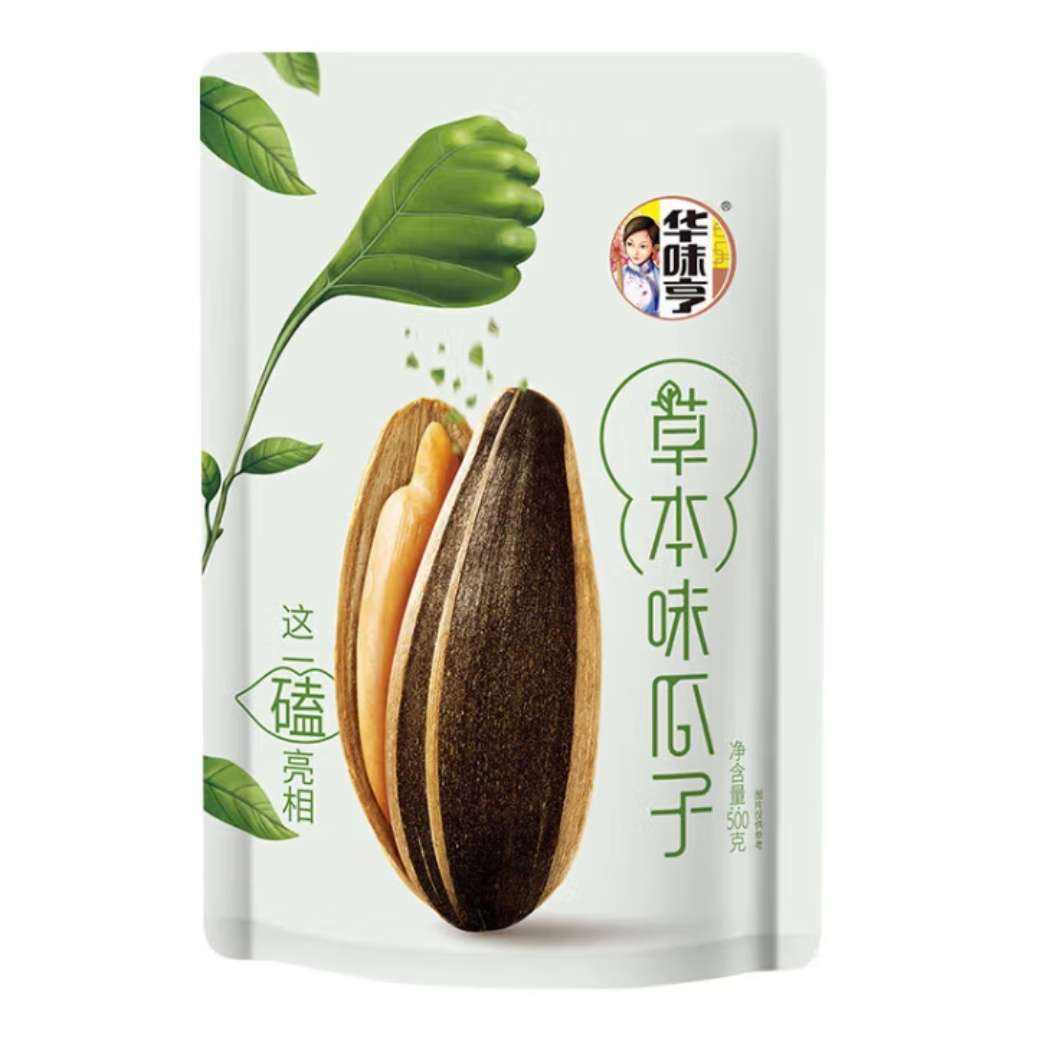 plus会员：华味亨 多口味香瓜子 多口味500g *5件（凑同款） 32.1元（合6.42元/