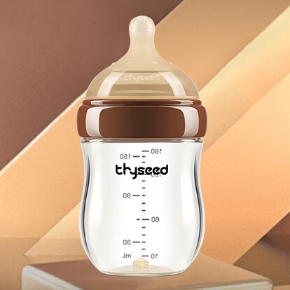 thyseed 世喜 新生儿玻璃奶瓶 2-3个月 160ml 124.43元（需用券）