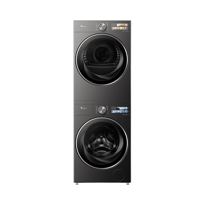 小天鹅 小乌梅3.0高奢版 TG12VE40PRO+TH12VE40PRO 热泵洗烘套装 金属钛 5980.44元（