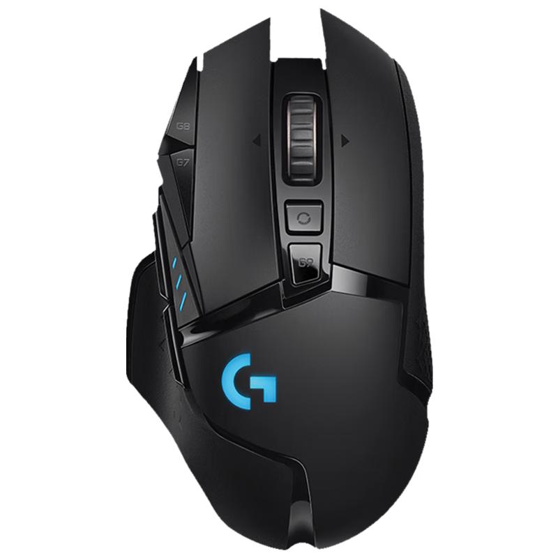 罗技 G502 无线鼠标 25600DPI RGB 黑色 401.28元