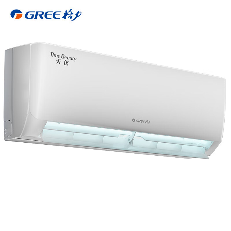 移动端、京东百亿补贴：格力 GREE 1.5匹天仪 新1级能效变频 壁挂式卧室省电
