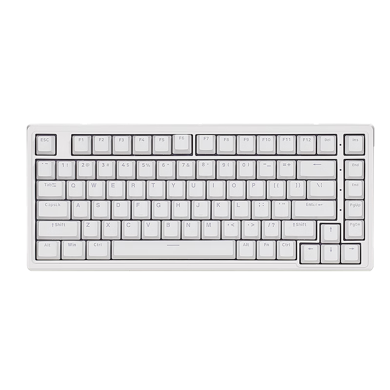 PLUS会员：Hyeku 黑峡谷 M2 83键 有线机械键盘 温润如玉 龙华红轴 单光 68.48元