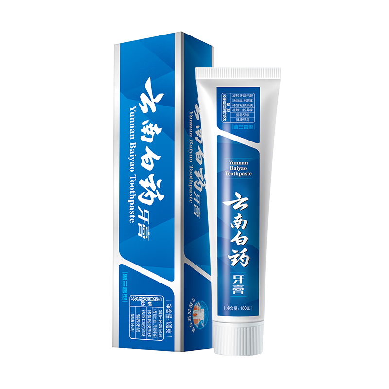 plus会员：云南白药牙膏 经典系列 牙膏 留兰香型 215g*4件 75.04元（折合18.76元