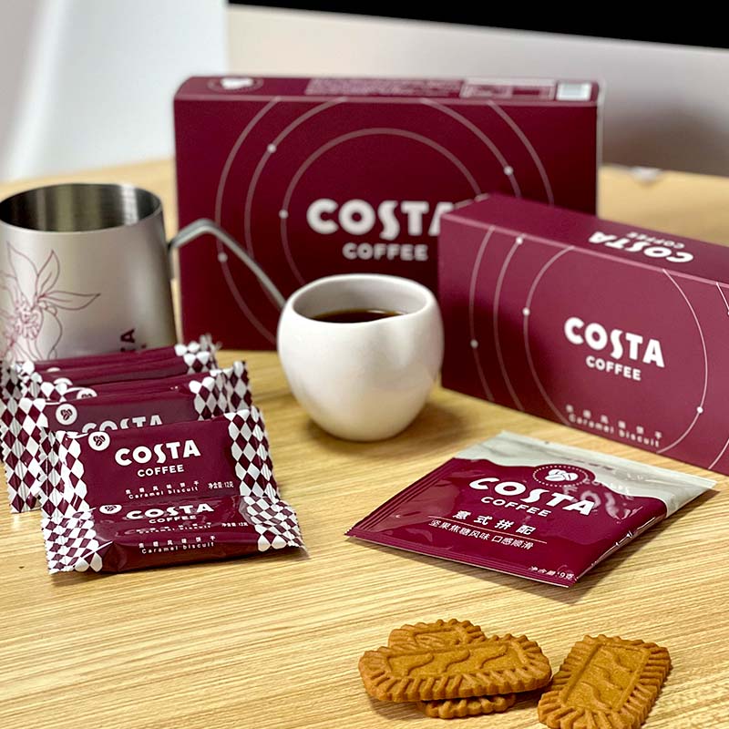 咖世家咖啡 Costa 咖世家 焦糖风味饼干 144g 12包 24元