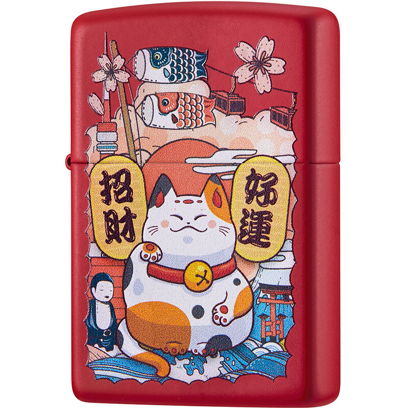 ZIPPO 之宝 经典系列 233-C-000016 打火机 招财猫 156.56元包邮（双重优惠）