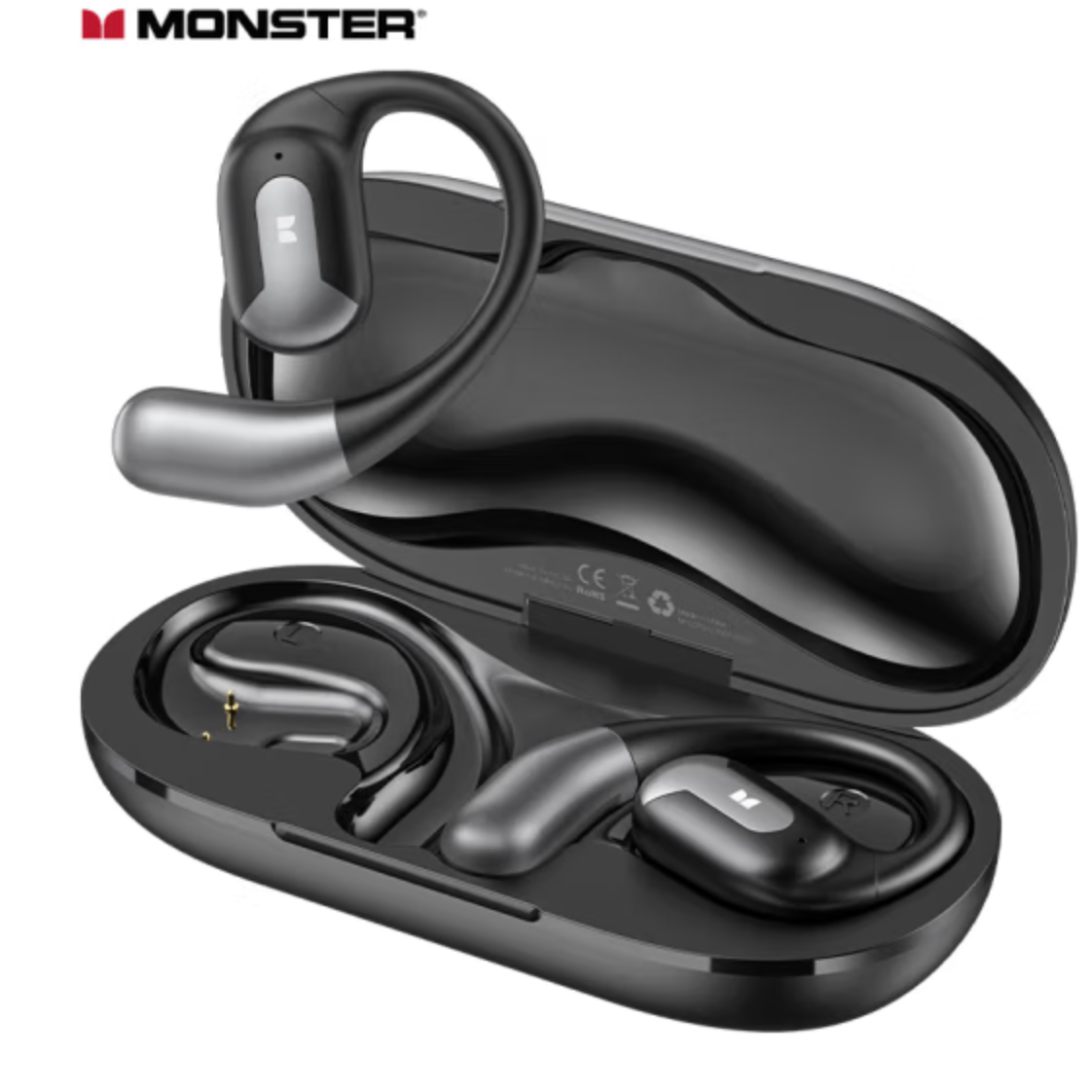 MONSTER 魔声 Open EarAC317 耳挂式蓝牙耳机(黑色/白色) 52.5元包邮（需用券）