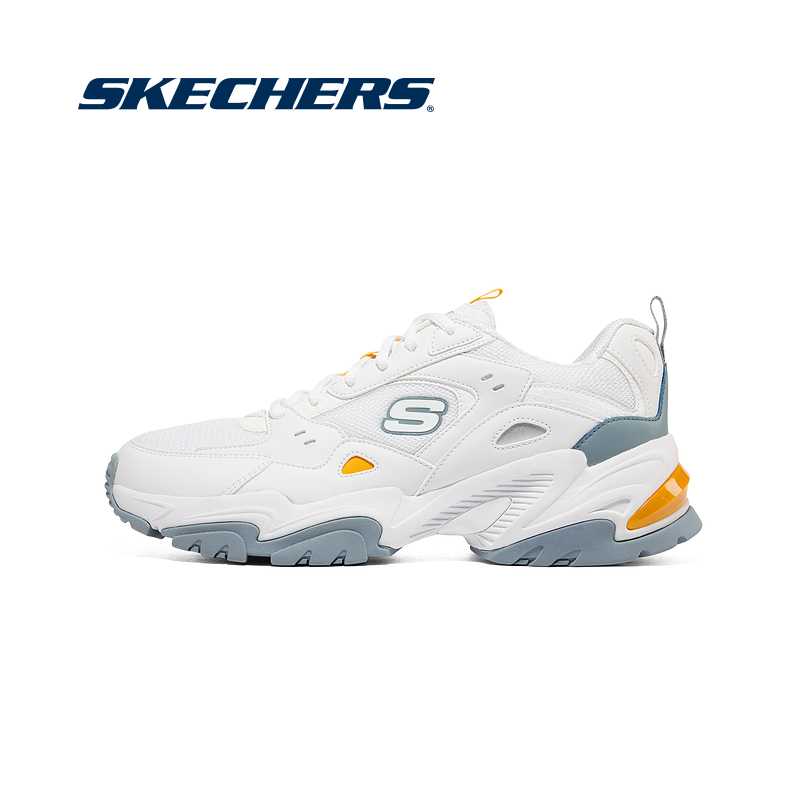 Skechers斯凯奇复古透气轻便潮流机甲鞋 券后259元