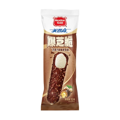 88VIP:Meadow Gold 美登高 爆芝脆黑巧克力奶油冰淇淋 52g*30支 45.81元包邮+209淘金币(需领券)