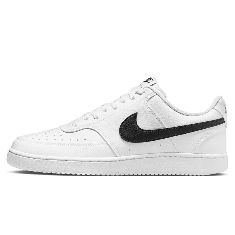 NIKE 耐克 Court Vision Low Next Nature 男子运动板鞋 DH2987-101 白色/黑色 40 399元