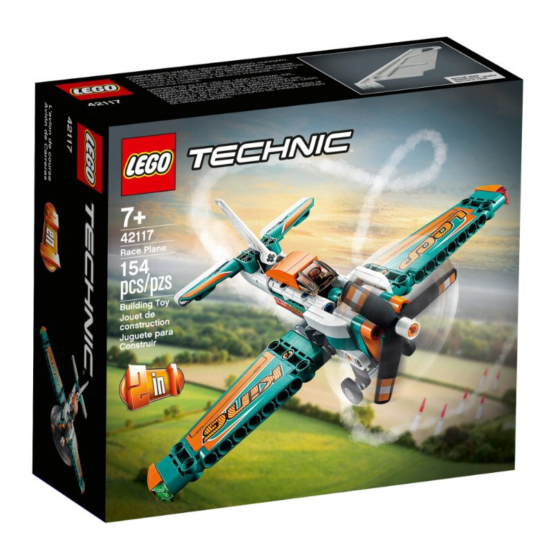 PLUS会员：LEGO 乐高 Technic科技系列 42117 竞技飞机 二合一 69.52元（需买件，共