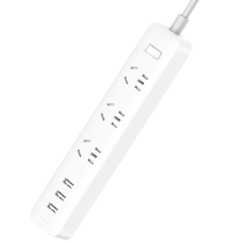 双11狂欢、plus、限政补:小米（MI）米家USB插座/插线板/插排/排插/拖线板/插