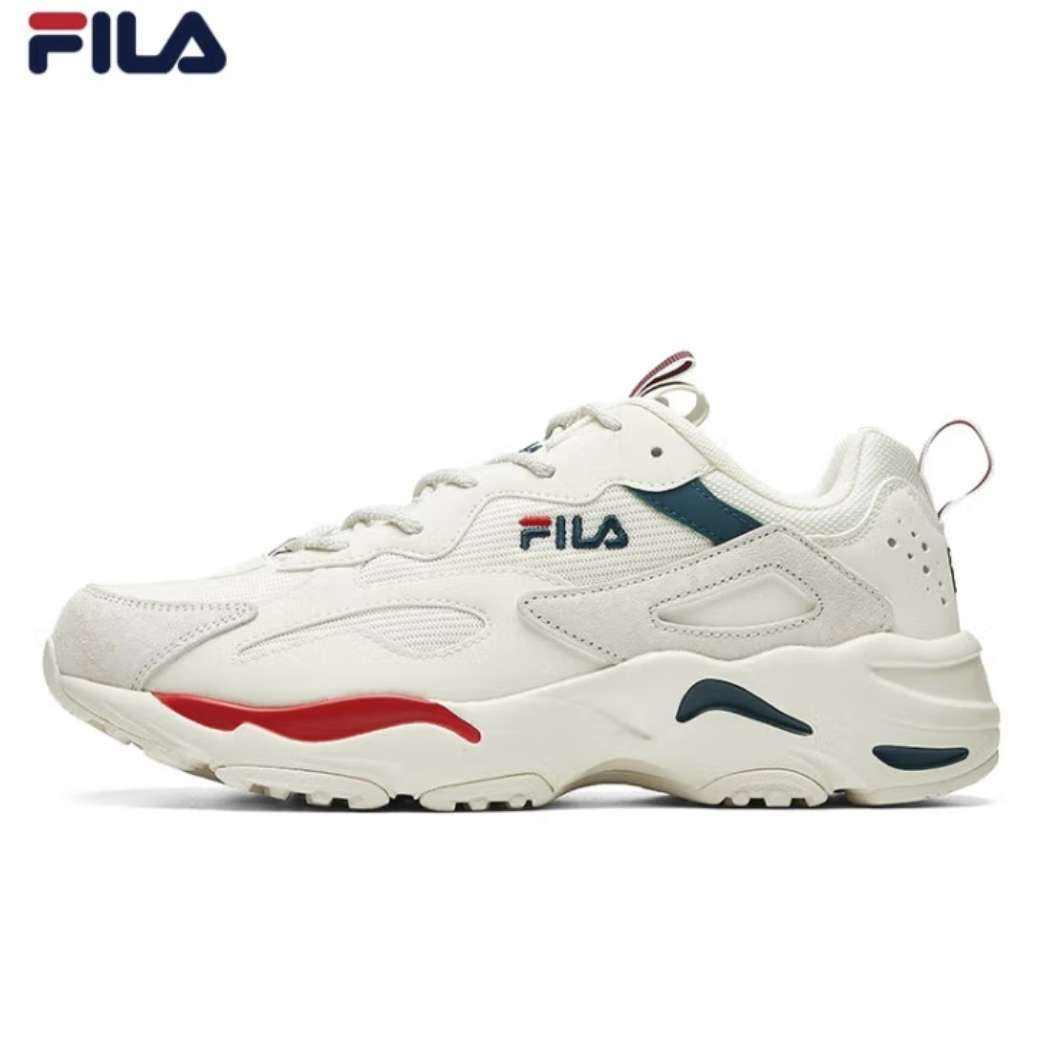 京东百亿补贴、Plus会员:FILA 斐乐官方TRACER轻便运动鞋 男 414.81元包邮