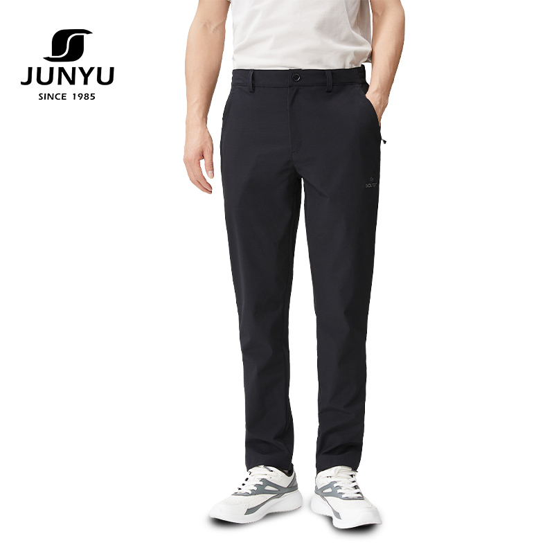 君羽 UPF50+ 高弹拉力 商务休闲速干裤 91045 多色任选！ 124元