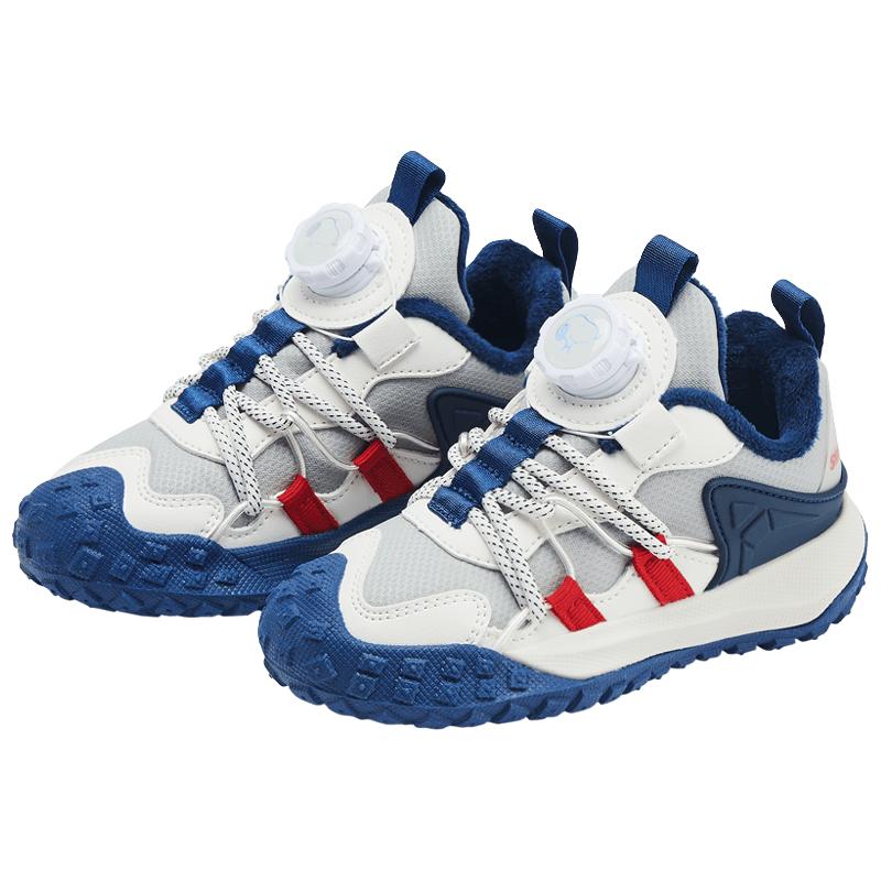 史努比 SNOOPY 冬季保暖加绒旋转扣运动鞋 （多款可选） 65元