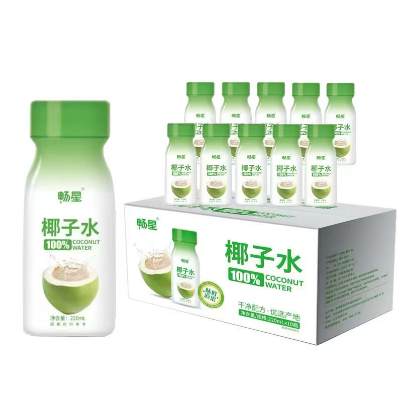 清爽解暑椰子水整箱220mlX10瓶 券后14.9元