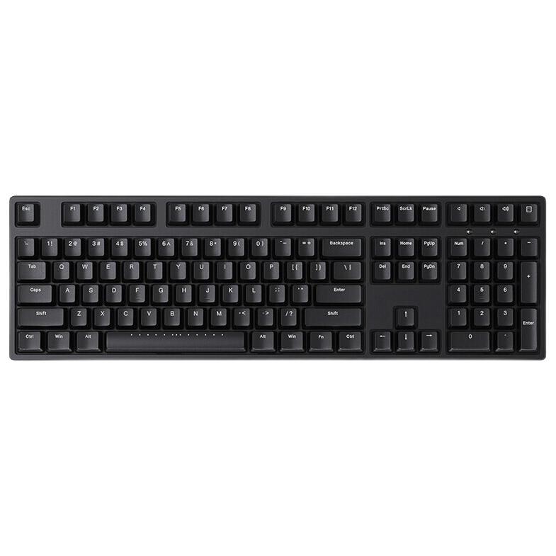 ikbc W210 108键 蓝牙双模机械键盘 黑色 Cherry茶轴 无光 229元（需用券）