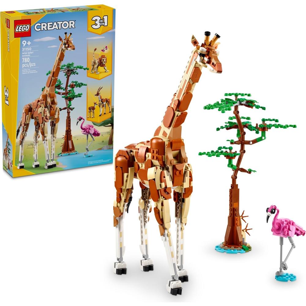 LEGO 乐高 创意百变3合1系列 31150 野生动物 599元