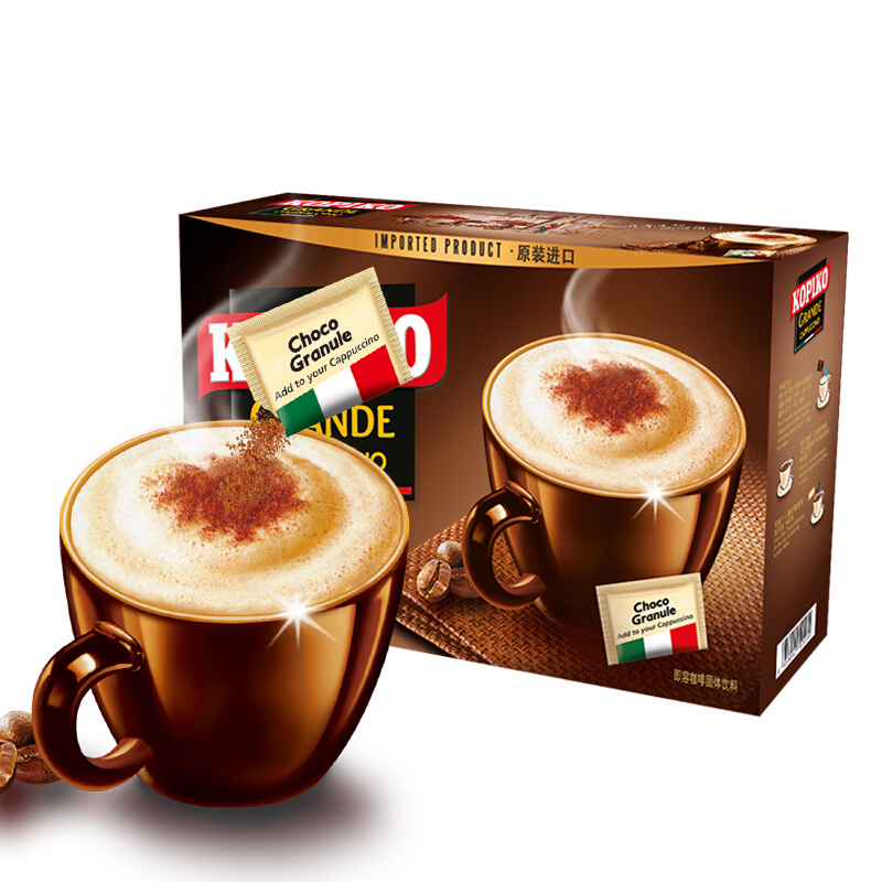 可比可 印尼进口速溶咖啡 拿铁咖啡30g*24包 26.9元（需用券）