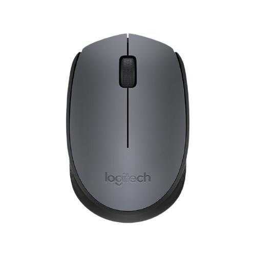 罗技 logitech M170 2.4G无线鼠标 1000DPI 灰色 49元