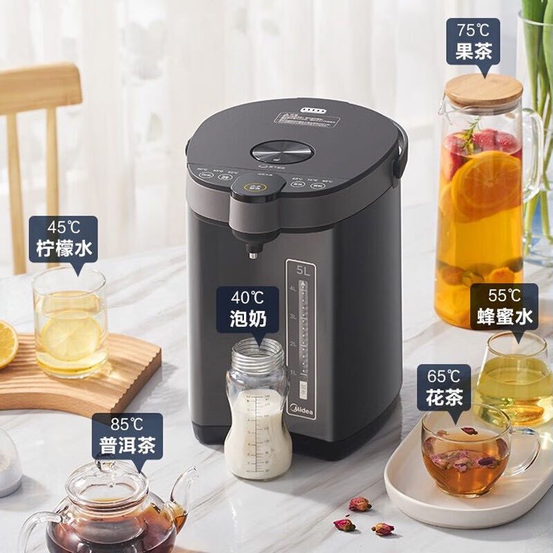 Midea 美的 SP50C505B 电水壶 5L 155.4元（需用券）