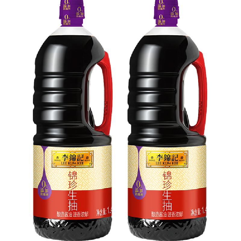 88VIP：李锦记 锦珍生抽酿造酱油 1.45kg 17.86元（需买3件，共53.58元）