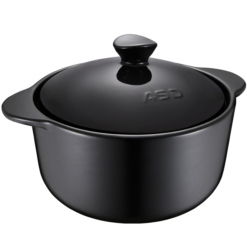 爱仕达（ASD） 陶瓷煲家用砂锅汤煲炖锅 耐热中药煎锅 燃气灶明火适用 聚味