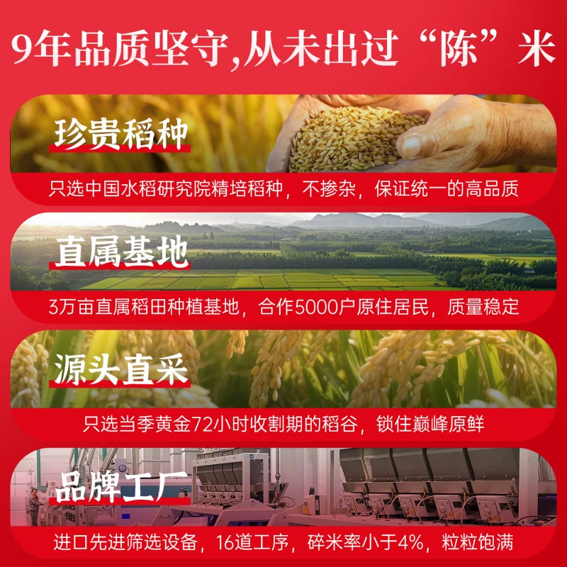 汇谷稼 新米 丝苗米 28.13元 - 线报酷
