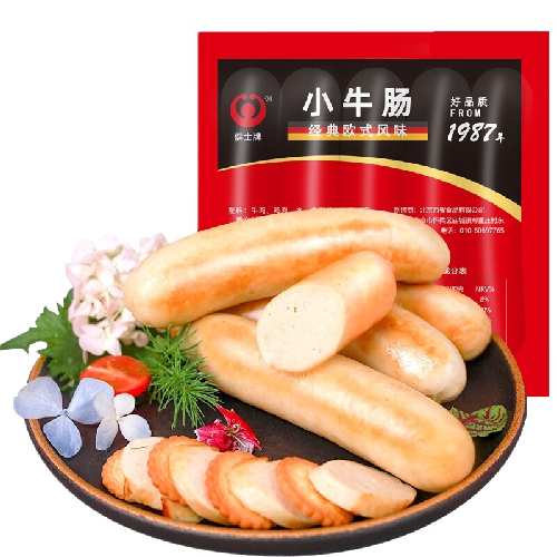 健士牌 小牛肠 经典欧式风味 500g 27.3元