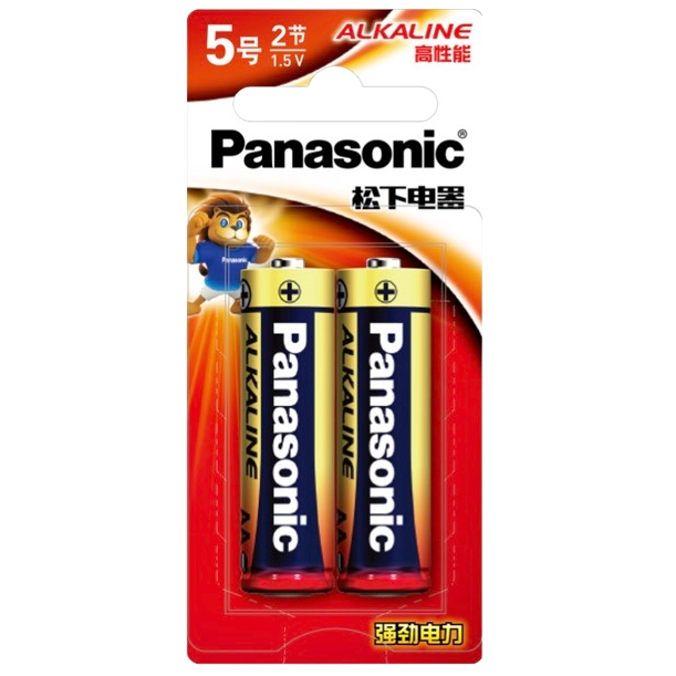 Panasonic 松下 LR6BCH/2MB 5号碱性电池 1.5V 0.42元（需凑单、合计0.47元，双重优惠