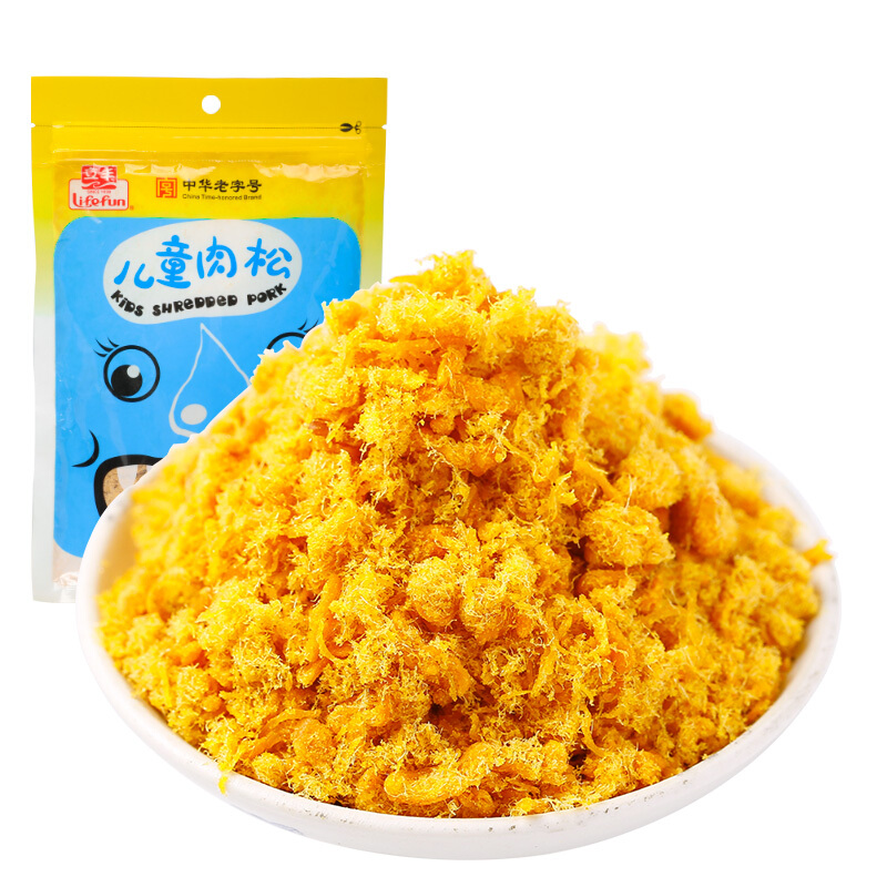 Lifefun 立丰 儿童肉松 原味 100g 15.9元（需用券）