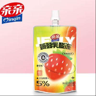 PLUS会员：亲亲 蒟蒻吸吸果汁乳酸果冻 60g/件*20件 19.2元（合0.96元/件）