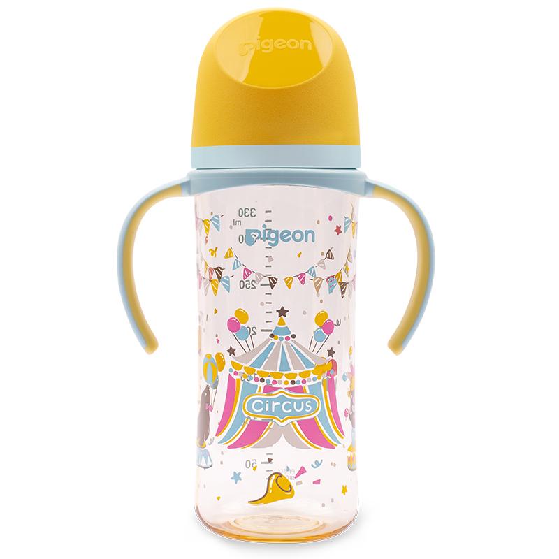 贝亲 自然实感第三代FUN系列 AA225 PPSU奶瓶 彩绘款 330ml 马戏团 LL码 6月+ 81.7元