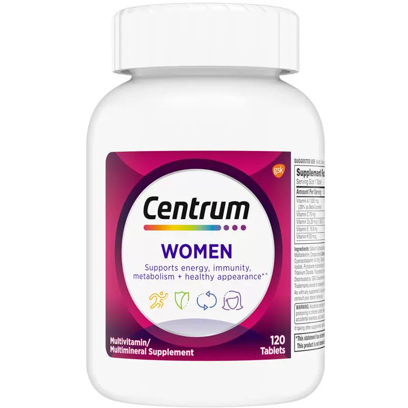 Centrum 善存 女士复合维生素 120粒 ￥44.9