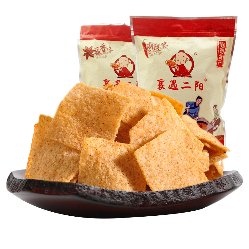 襄遇二阳 手工锅巴 400g*4 麻辣味（送五香味） 15.8元