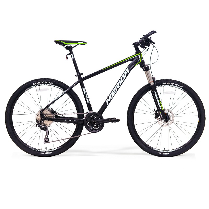 5月11日：美利達（MERIDA） 战神升级版 山地自行车 平丽一黑 27.5*17 (建议身高168-178CM) 3058元