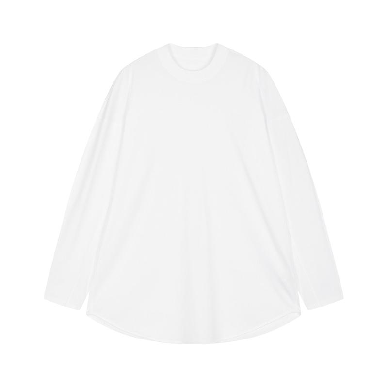 LESS 2026春新休闲半高圆领落肩宽松长袖T恤2Q1115690 845元