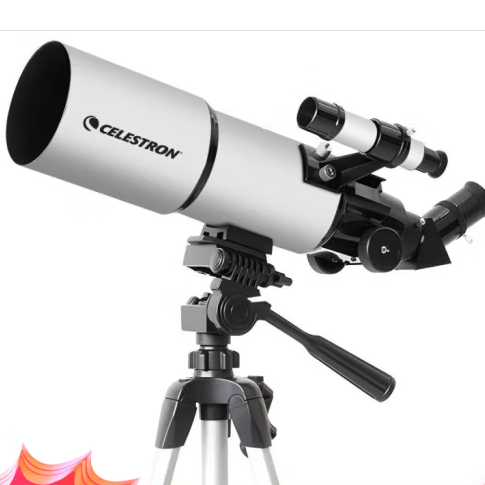 CELESTRON 星特朗 TS80白色高清高倍大口径专业天文望远镜儿童科普礼物 474元（