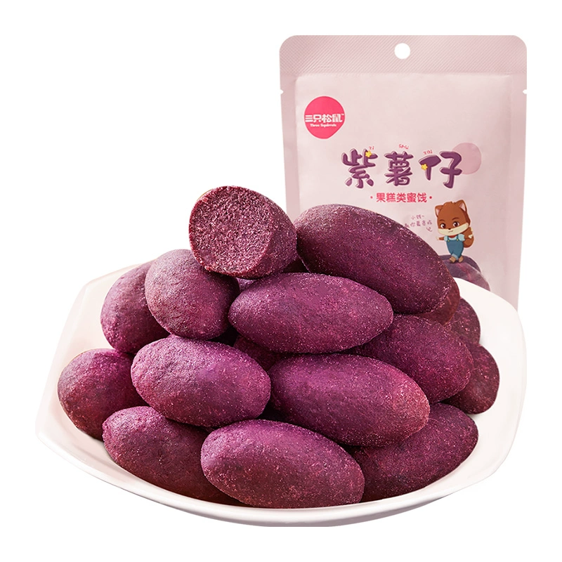 三只松鼠 紫薯仔 100g ￥9.9