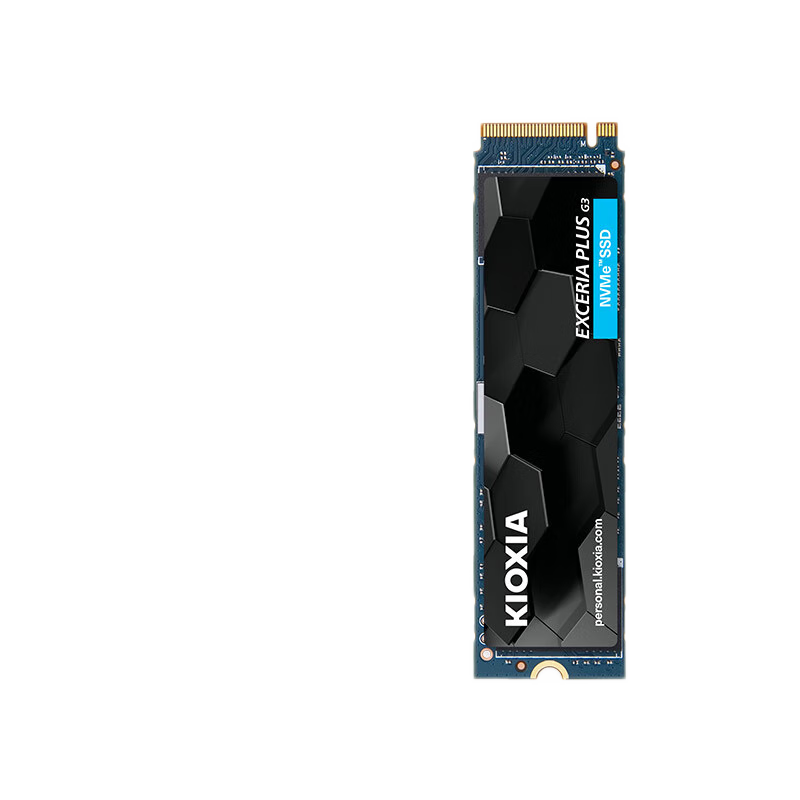 31日20点：KIOXIA 铠侠 极至光速系列 EXCERIA PLUS G3 SD10 NVMe M.2 固态硬盘 1TB（PCI-E