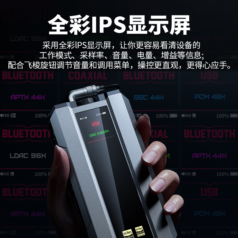 FiiO 飞傲 Q15蓝牙DSD苹果iPhone电脑便携耳放手机HIFI解码一体机 2483元（需用券