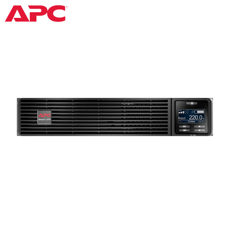 APC ups不间断电源SURT1000XLI-CH机房网络设备稳压应急备用ups电源1KVA/900W替代SURT