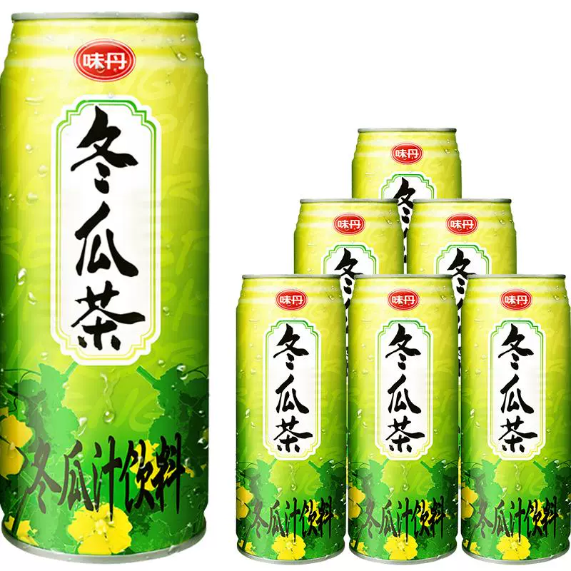 VEDAN 味丹 冬瓜茶植物茶饮料475ml*6罐 ￥29.04