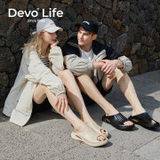 Devo Life的沃 男女软木鞋 凉拖鞋 到手74.1元包邮